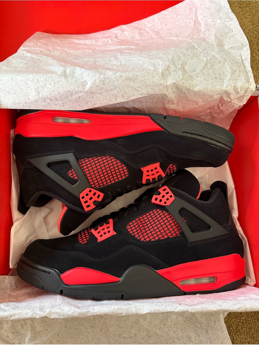 Jordan• 4 Retro in Black, Multicolor-Multicolor